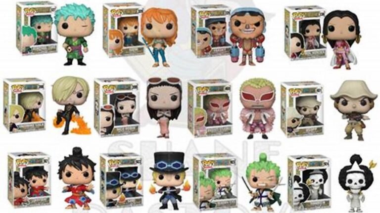 Funko POP One Piece : Embarquons pour l’aventure avec l’équipage du Chapeau de paille !